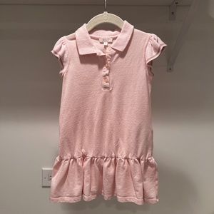 Girls Pink Gucci Polo dress 36m